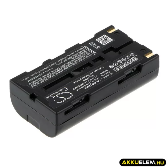 Utángyártott Intermec Vonalkód szkenner Li-ion akkumulátor 7.4V 2600mAh AB27, 318-040-001 - CameronSino