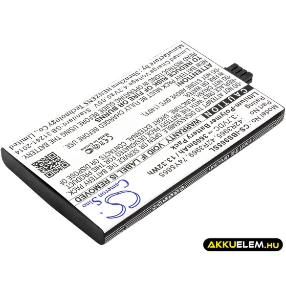 Utángyártott IBM RAID vezérlő Li-Polymer akkumulátor 3.7V 3600mAh 42R3965, 74Y5665 - CameronSino