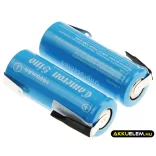 Utángyártott 18490 Li-ion akkumulátor 3.7V 1600mAh 2 darabos csomag fülekkel - CameronSino