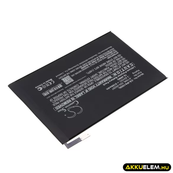 Utángyártott Apple Tablet Li-Polymer akkumulátor 3.82V 5100mAh A1546, 020-00297 - CameronSino