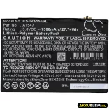 Utángyártott Apple Tablet Li-Polymer akkumulátor 3.8V 7300mAh A1547 - CameronSino