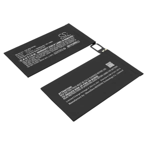 Utángyártott Apple Tablet Li-Polymer akkumulátor 3.8V 10300mAh A1577 - CameronSino