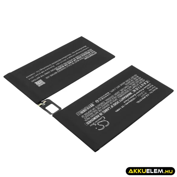 Utángyártott Apple Tablet Li-Polymer akkumulátor 3.8V 10300mAh A1577 - CameronSino
