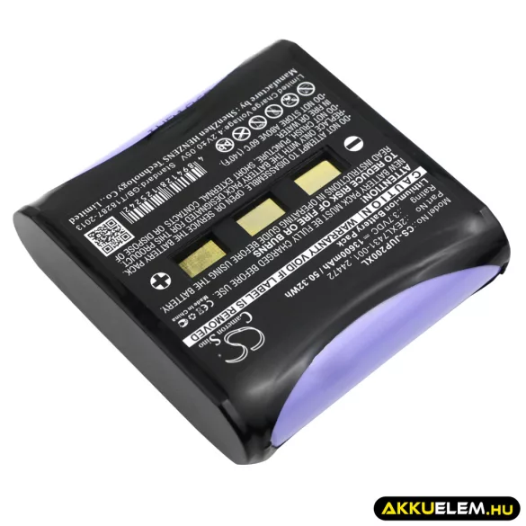 Utángyártott Sokkia egyéb Li-ion akkumulátor 3.7V 13600mAh 1003778-01 - CameronSino