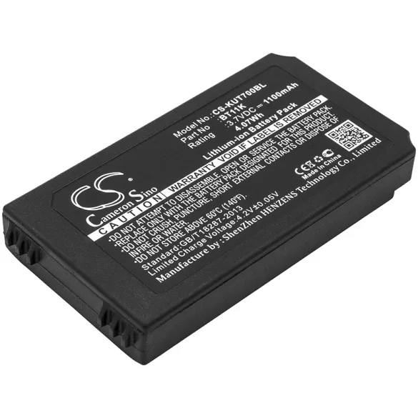 Utángyártott Ikusi Daru távirányító Li-ion akkumulátor 3.7V 1100mAh BT11K - CameronSino