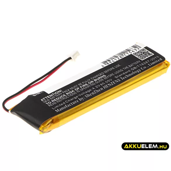 Utángyártott Midland Vezeték nélküli fejhallgató Li-Polymer akkumulátor 3.7V 950mAh 752068PL - CameronSino