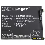 Utángyártott Motorola mobil Li-Polymer akkumulátor 3.85V 3000mAh BL265 - CameronSino
