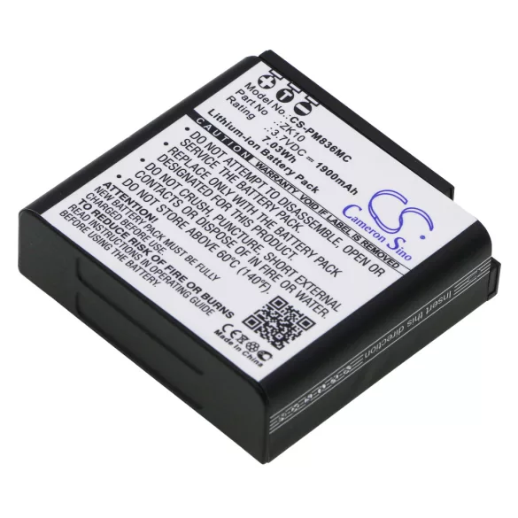 Utángyártott Polaroid Kamera Li-ion akkumulátor 3.7V 1900mAh ZK10 - CameronSino