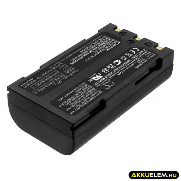 Utángyártott Trotech Hőkamera Li-ion akkumulátor 3.6V 5200mAh - CameronSino