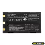 Utángyártott Trotech Hőkamera Li-ion akkumulátor 3.6V 5200mAh - CameronSino