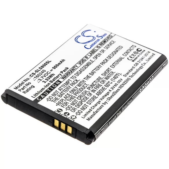 Utángyártott SteelSeries Vezeték nélküli fejhallgató Li-ion akkumulátor 3.7V 900mAh 160240 - CameronSino