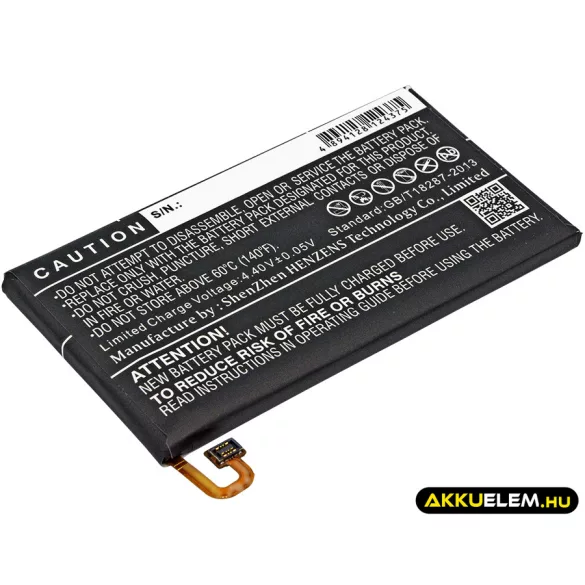 Utángyártott Samsung mobil Li-Polymer akkumulátor 3.85V 2350mAh EB-BA320ABE, GH43-04677A - CameronSino