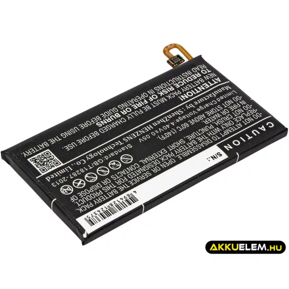 Utángyártott Samsung mobil Li-Polymer akkumulátor 3.85V 2350mAh EB-BA320ABE, GH43-04677A - CameronSino