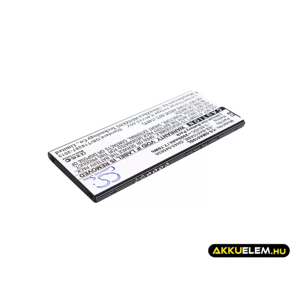 Utángyártott Samsung mobil Li-ion akkumulátor 3.85V 2000mAh EB-BA510ABE, GH43-04563A - CameronSino