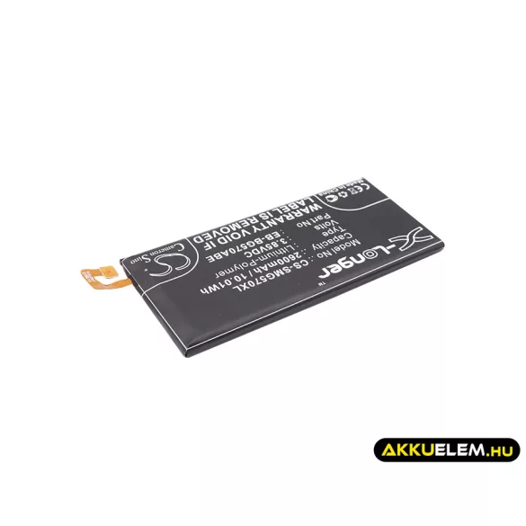 Utángyártott Samsung mobil Li-Polymer akkumulátor 3.85V 2600mAh EB-BG570ABE, EB-BG57CABE - CameronSino