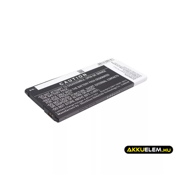 Utángyártott Samsung mobil Li-Polymer akkumulátor 3.85V 3300mAh EB-BG610ABE, EB-BG611ABE - CameronSino