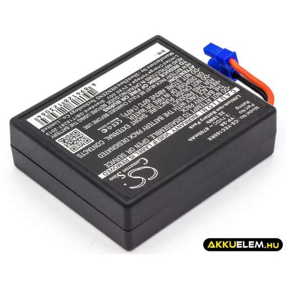Utángyártott Yuneec Távirányító akkumulátor 3.7V YP-3A, 58-000160 - CameronSino