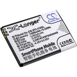   Utángyártott ZTE mobil Li-ion akkumulátor 3.8V 1400mAh Li3814T43P3h634445 - CameronSino