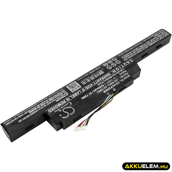 Utángyártott Acer laptop Li-ion akkumulátor 11.1V 5200mAh AS16B5J, AS16B8J - CameronSino