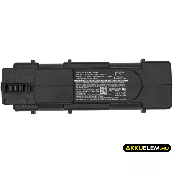 Utángyártott ARRIS modem Li-ion akkumulátor 7.4V 4400mAh BPB044S, ARCT00830N - CameronSino