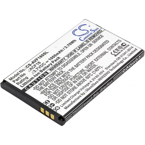 Utángyártott Archos mobil Li-ion akkumulátor 3.7V 1000mAh ACF18, ACF18V2 - CameronSino