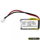 Utángyártott Daitem Riasztó rendszer Li-Polymer akkumulátor 3.7V 90mAh BAT11 - CameronSino
