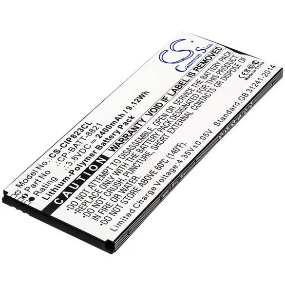 Utángyártott Cisco Vezeték nélküli telefon Li-Polymer akkumulátor 3.8V 2400mAh CP-BATT-8821, GP-S10-374192-010H Nem CISCO CP-8800 vezeték nélküli IP telefonhoz - CameronSino