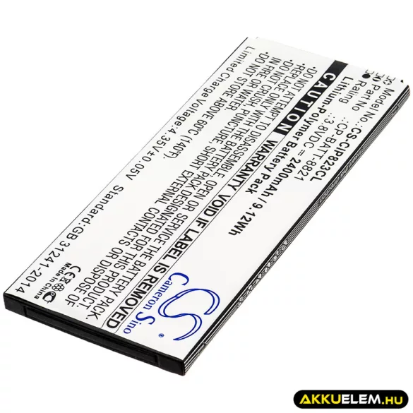 Utángyártott Cisco Vezeték nélküli telefon Li-Polymer akkumulátor 3.8V 2400mAh CP-BATT-8821, GP-S10-374192-010H Nem CISCO CP-8800 vezeték nélküli IP telefonhoz - CameronSino