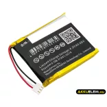 Utángyártott Codio Okosóra Li-Polymer akkumulátor 3.8V 450mAh W801 - CameronSino