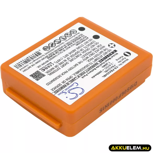 Utángyártott HBC Daru távirányító Ni-MH akkumulátor 3.6V 2000mAh BA223000, BA223030 NARANCS - CameronSino