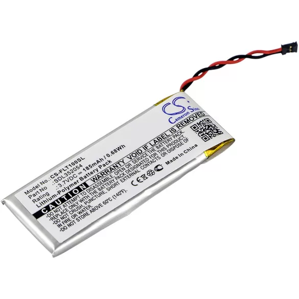 Utángyártott Flir Hőkamera Li-Polymer akkumulátor 3.7V 185mAh SDL352054 - CameronSino