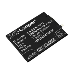   Utángyártott Huawei mobil Li-Polymer akkumulátor 3.85V 3300mAh HB356687ECW - CameronSino