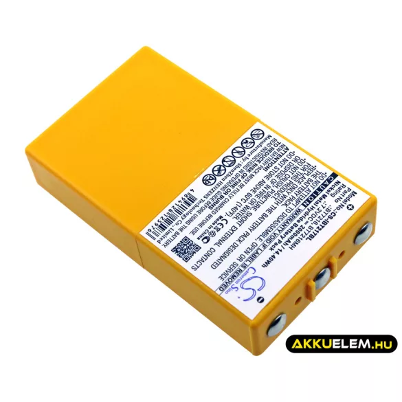 Utángyártott Itowa Daru távirányító Ni-MH akkumulátor 7.2V 2000mAh BT7216, 26.105 SÁRGA - CameronSino