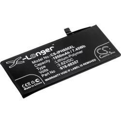   Utángyártott Apple mobil Li-Polymer akkumulátor 3.82V 1950mAh 616-00357, 616-00358 - CameronSino