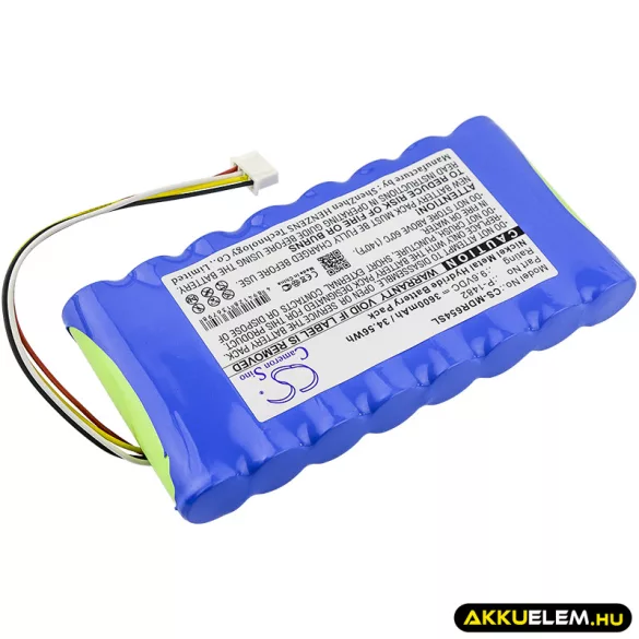 Utángyártott Megger egyéb Ni-MH akkumulátor 9.6V 3600mAh P-1482 - CameronSino