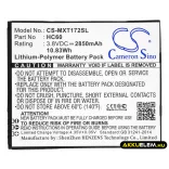 Utángyártott Motorola mobil Li-Polymer akkumulátor 3.8V 2850mAh HC60 - CameronSino