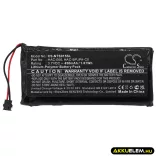 Utángyártott Nintendo Játékkonzol Li-Polymer akkumulátor 3.7V 450mAh HAC-006, HAC-BPJPA-C0 - CameronSino