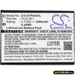 Utángyártott Cingular mobil Li-ion akkumulátor 3.7V 1200mAh - CameronSino