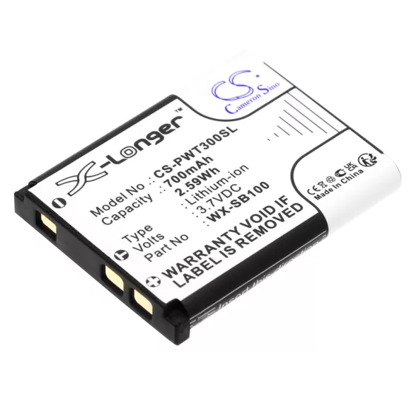 Utángyártott Panasonic Vezeték nélküli fejhallgató Li-ion akkumulátor 3.7V 700mAh WX-SB100 - CameronSino