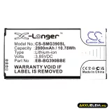 Utángyártott Samsung mobil Li-ion akkumulátor 3.85V 2800mAh EB-BG390BBE, EB-BG390BBEGWW - CameronSino