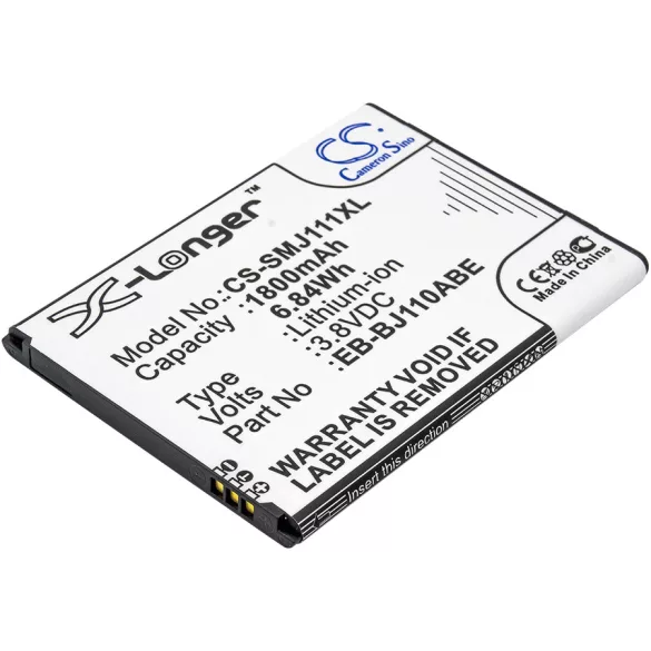 Utángyártott Samsung mobil Li-ion akkumulátor 3.8V 1800mAh EB-BJ110ABE - CameronSino