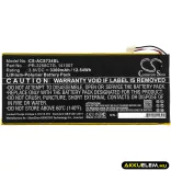 Utángyártott Acer Tablet Li-Polymer akkumulátor 3.8V 3300mAh 141007, KT.0010N.001 - CameronSino