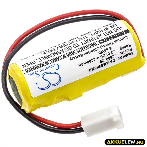 Utángyártott Alaris Medicalsystems Orvosi Li-SOCl2 elem 3V 2200mAh 2860729, OM11008 - CameronSino