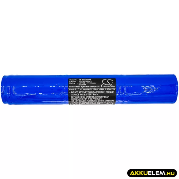Utángyártott Nightstick Zseblámpa Ni-MH akkumulátor 3.6V 7000mAh - CameronSino