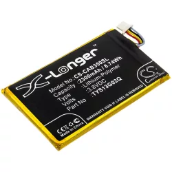   Utángyártott CATERPILLAR mobil Li-Polymer akkumulátor 3.8V 2300mAh TYS13G02Q - CameronSino