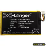 Utángyártott CATERPILLAR mobil Li-Polymer akkumulátor 3.8V 2300mAh TYS13G02Q - CameronSino