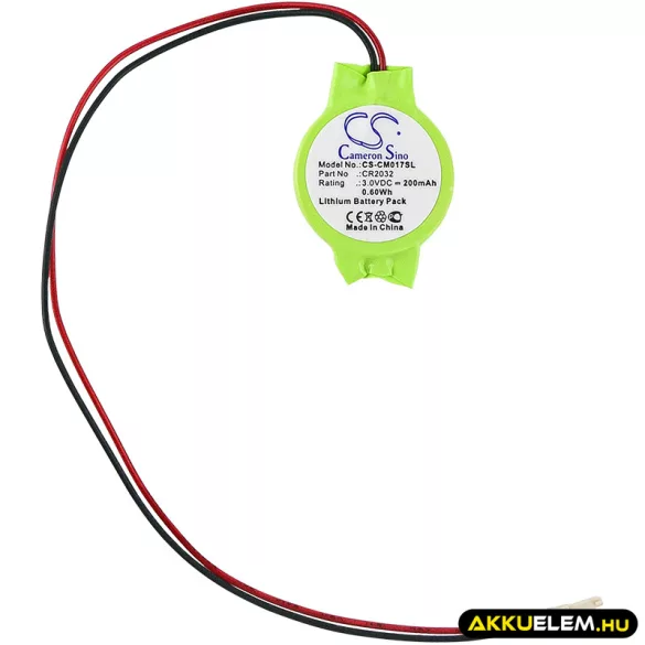 Utángyártott CMOS / BackUp Lithium elem 3V 200mAh - CameronSino
