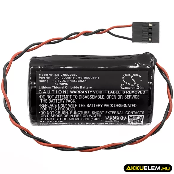Utángyártott Haliburton PLC Li-SOCl2 elem 3.6V 14500mAh 99143283 - CameronSino