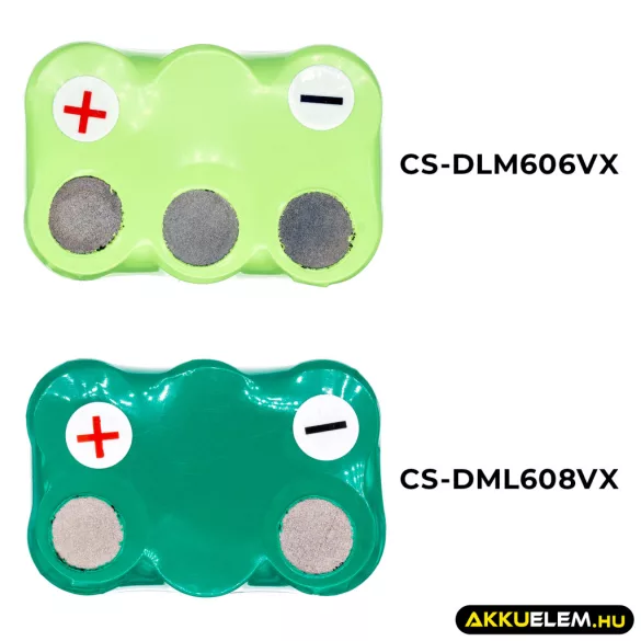 Utángyártott Dirt Devil porszívó Ni-MH akkumulátor 14.4V 1800mAh 607004, 612014 - CameronSino