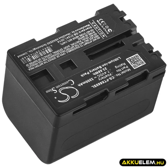 Utángyártott Fluke Hőkamera Li-ion akkumulátor 7.4V 3200mAh Xbattery, 4575071 - CameronSino